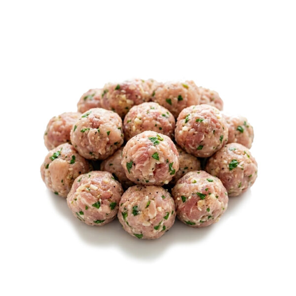 Albóndigas de pollo y cerdo