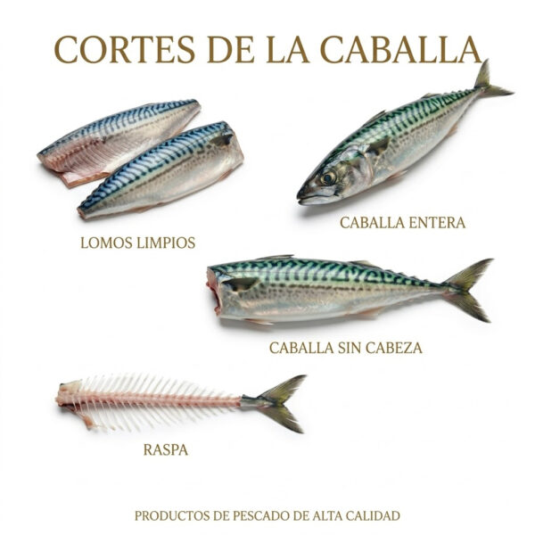 Cortes de caballa