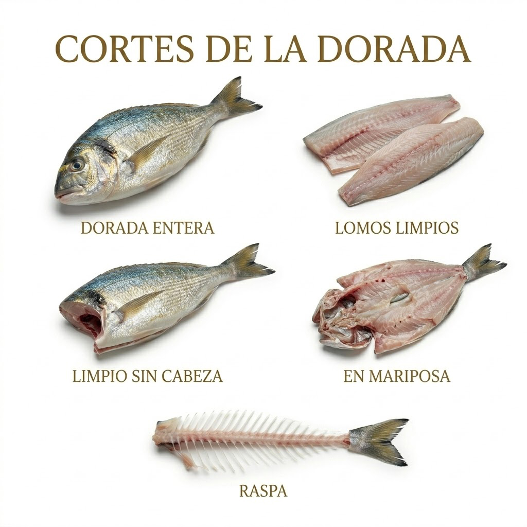 Cortes de Dorada