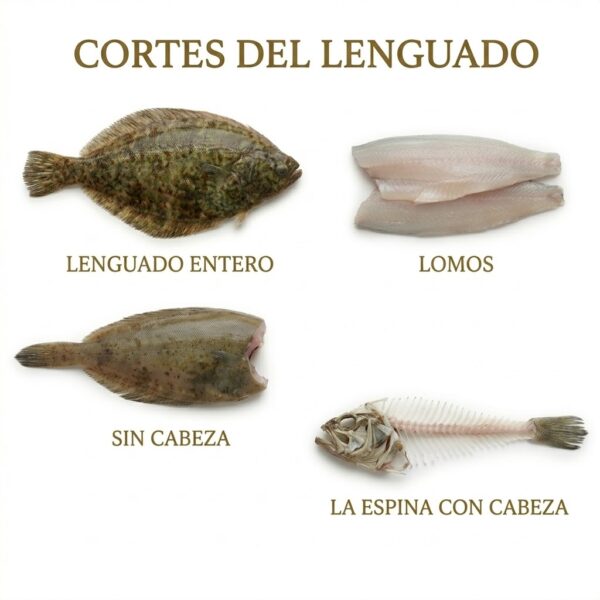 Cortes de Lenguado