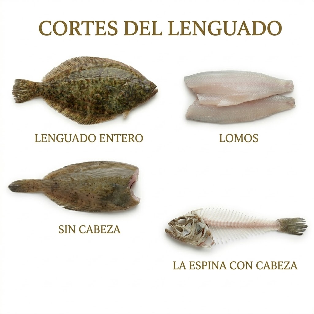 Cortes de Lenguado