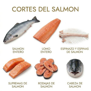 Cortes de Salmon