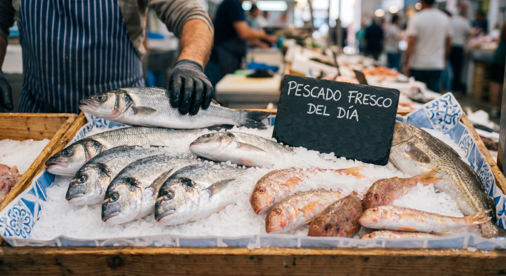 Pescados frescos