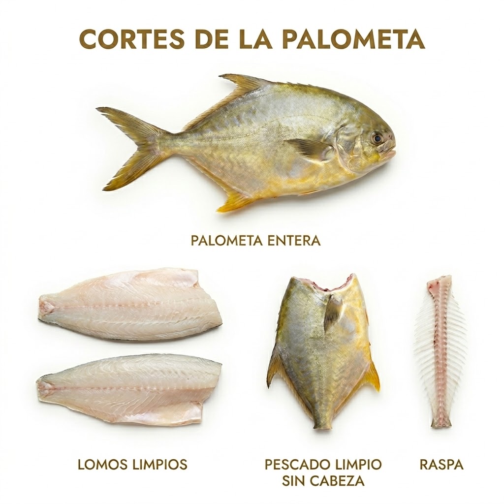 Cortes de la palometa