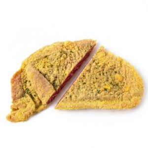 Escalope de ternera cortado