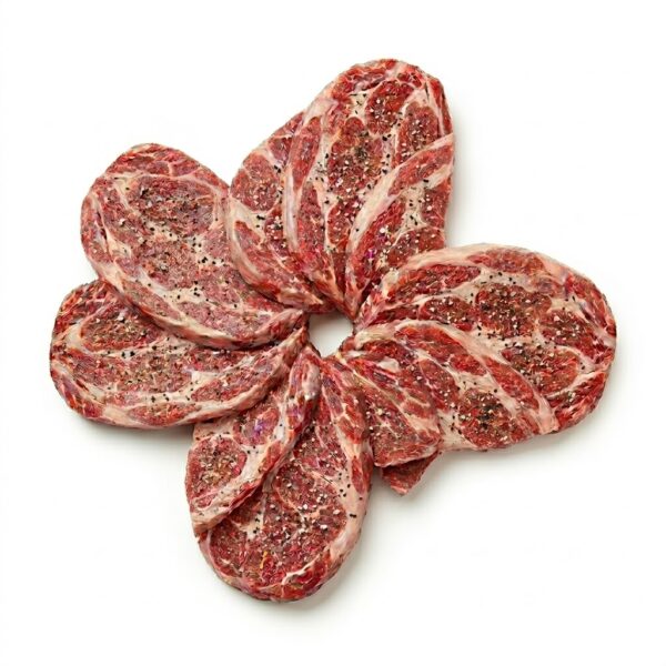 Filetes de aguja de cerdo